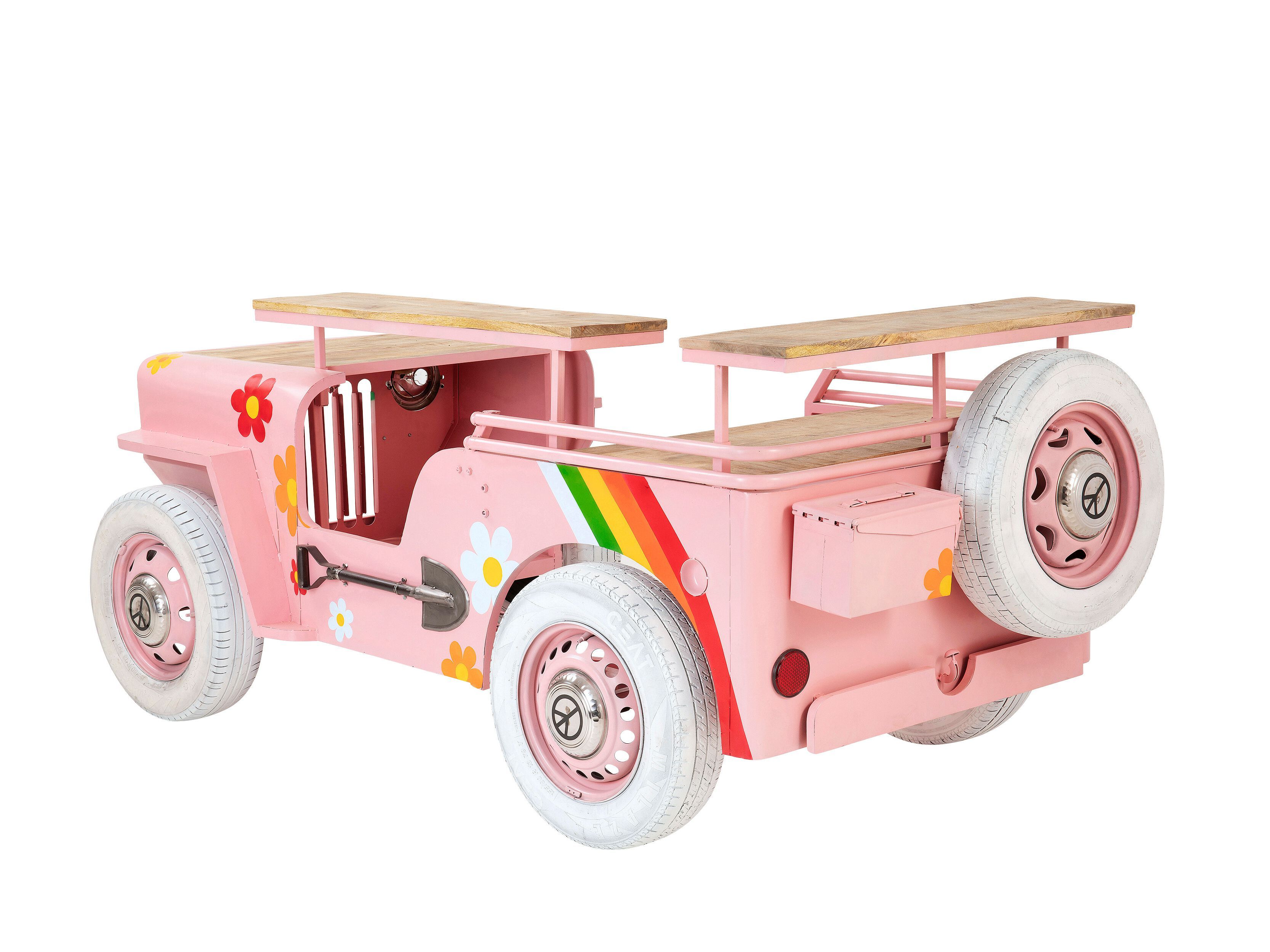 Деревянный барный шкаф KARE Design FLOWER POWER CAR ARCH-00082233 - Вид №2