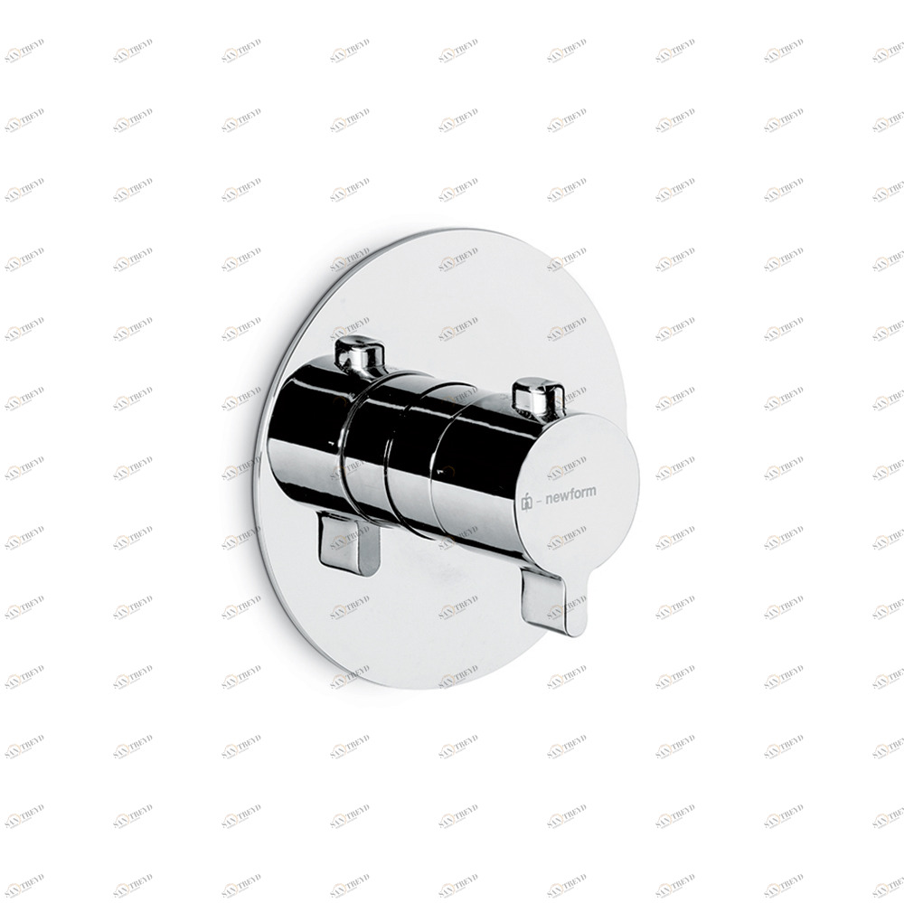 Смеситель для душа скрытого монтажа термостатический ERGO NEWFORM Италия 67627E