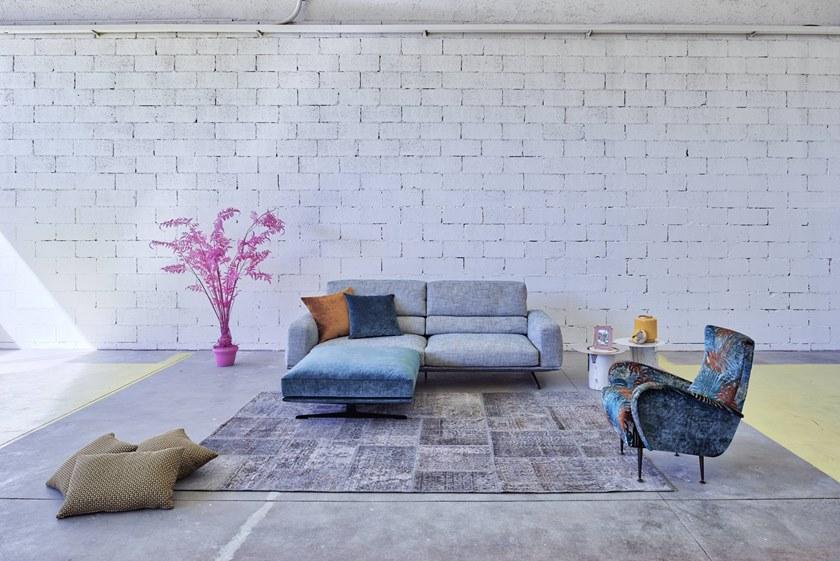 Gobbo Salotti Угловой диван со съемным чехлом из ткани sun-id-1377367 - Вид №9