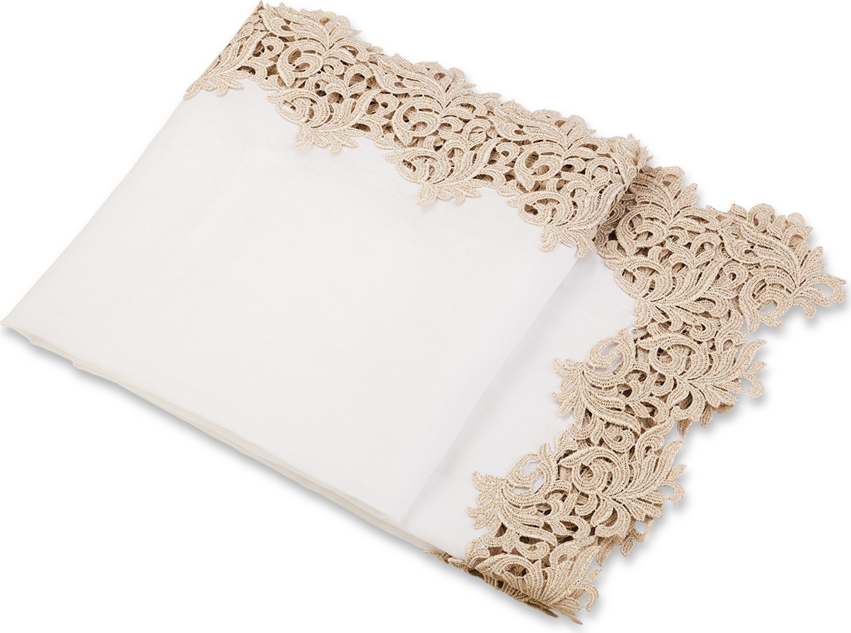 10618345 Weissfee Дорожка Weissfee "Гала" 50х170см (снежное золото) Ткань 