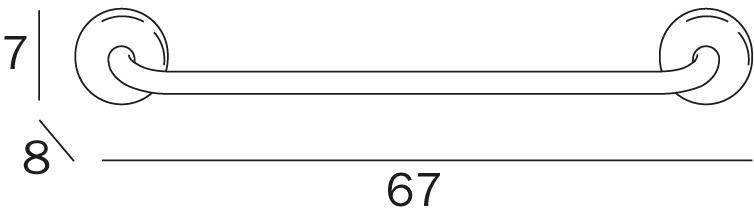 INDA® Вешалка для полотенец Colorella A2390 - Вид №2