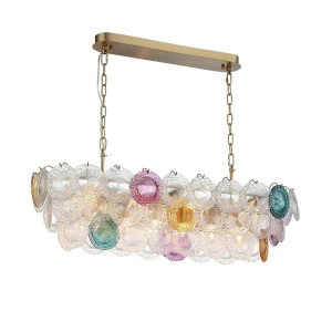Люстра подвесная разноцветная ST Luce Coneli SL420.203.14 ST LUCE ДИЗАЙНЕРСКИЕ, CONELI 00-3834384 Золото;разноцветный