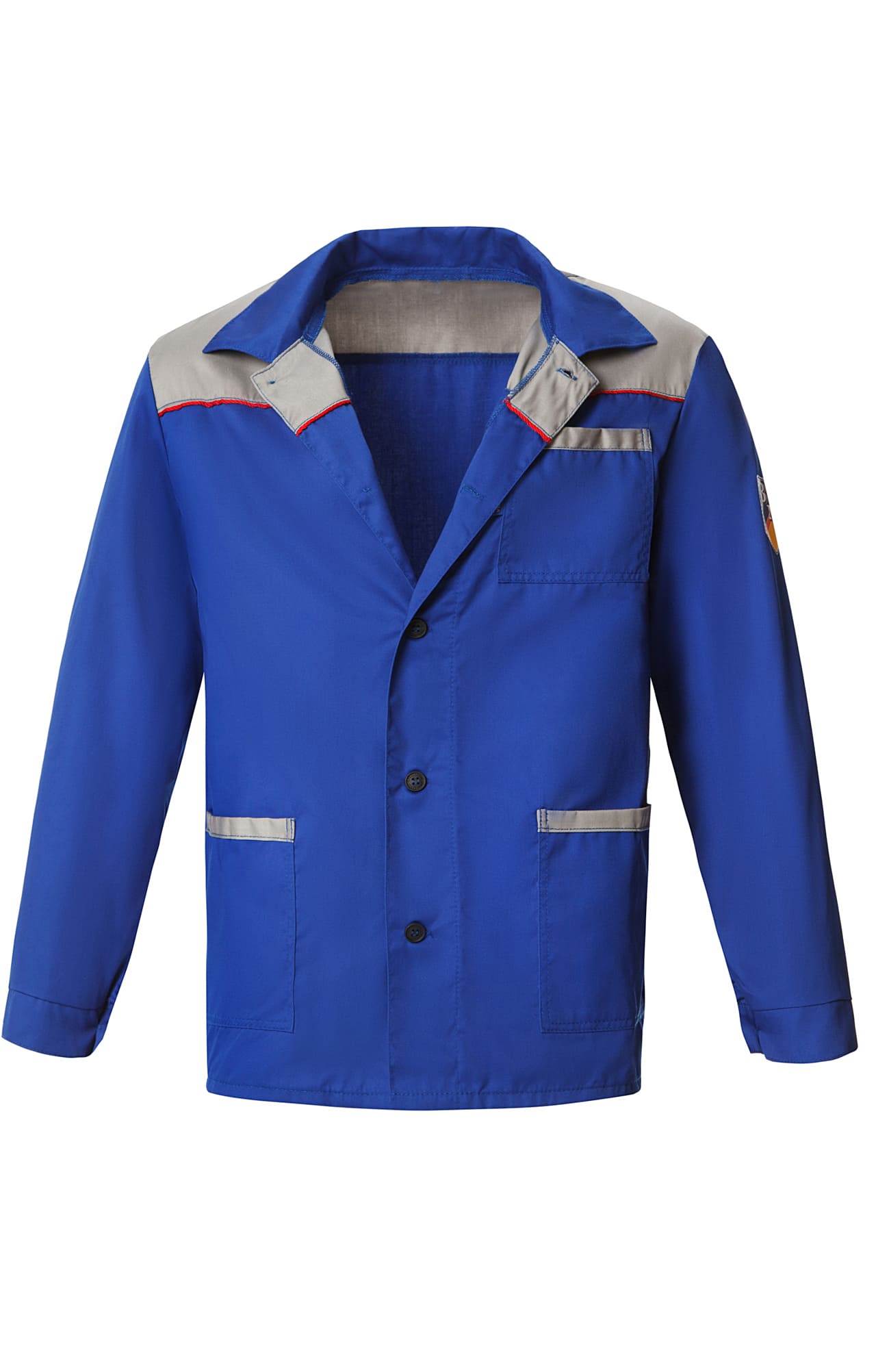 65397 Костюм "Труд" василек-серый  Летняя спецодежда  размер 52-54/182-188  - Вид №3