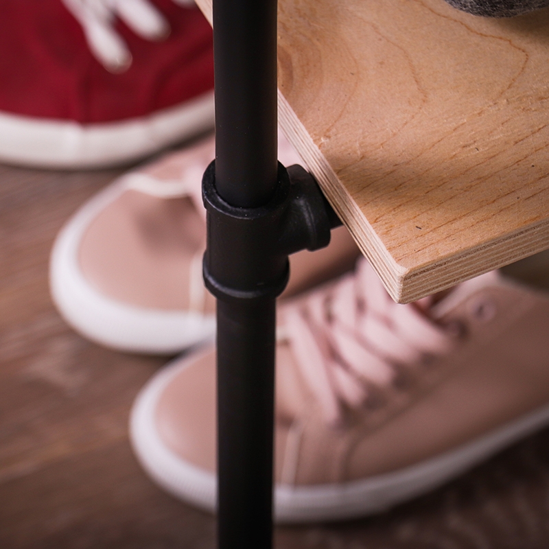 Соединитель Т-образный для труб , 45x35x28 мм, черный LJPS0632 Public Steel Россия  - Вид №4