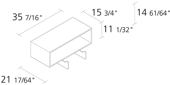 Alias Мягкая кушетка из ткани Aluzen soft P38 / p54 - Вид №6