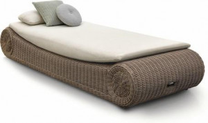 Лежак шнур маленький 6мм старый серый Manutti River