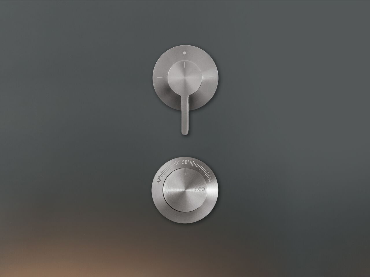 Душ в сборе с термостатическим смесителем и переключателем CEADESIGN INNOVO ARCH-00046666 - Вид №1