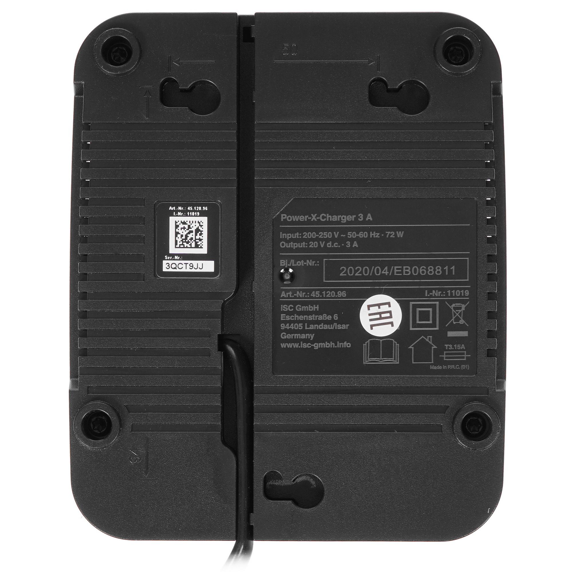 Аккумулятор и зарядное устройство Einhell PXC Starter Kit Power X Change 18V 8193674 STDN-0068384 - Вид №3