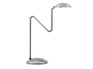 Регулируемая металлическая настольная лампа
