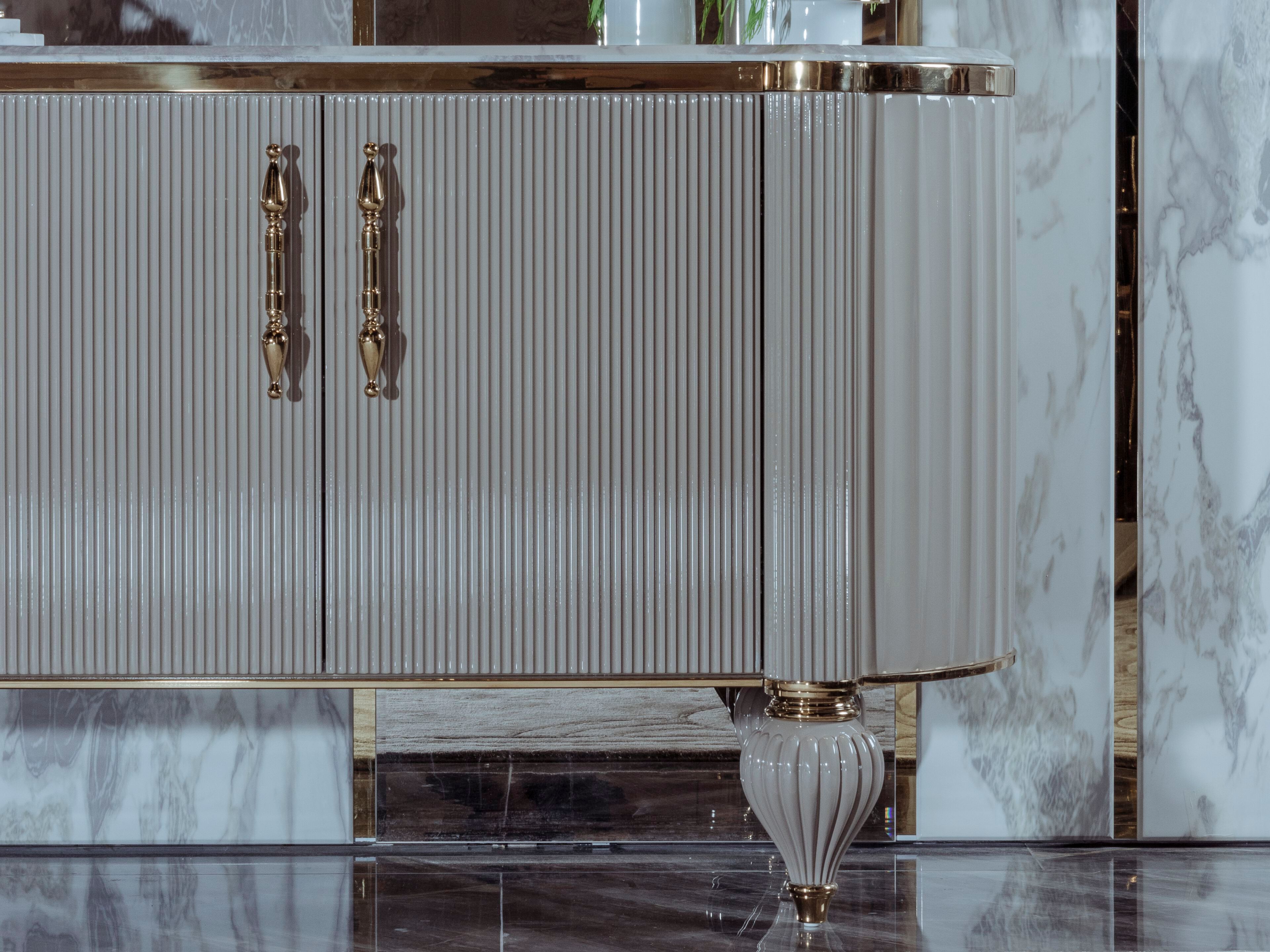 Шкаф с распашными дверями Zebrano Elsiyum ARCH-00151797