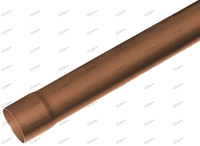 First Corporation Водосточная труба из ПВХ под медь под старину First plast Trat8010/8020/8030