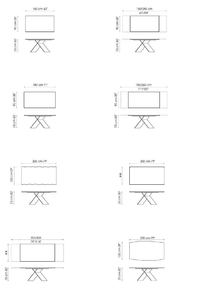 Бочковый стол BONALDO Ax ARCH-00131339 - Вид №12