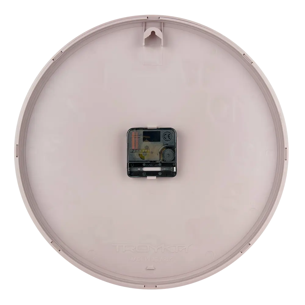 Часы настенные Troykatime ø30 см цвет розовый STLM-2012445 - Вид №1