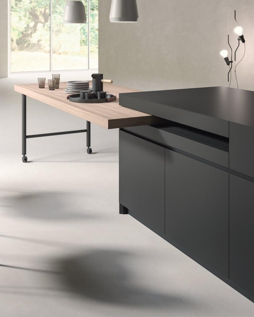 Alta Cucine Fenix-ntm® кухня с островом Sistema 22.2 sun-id-1495930 - Вид №5