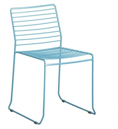 iSimar Штабелируемый садовый стул из оцинкованной стали Tarifa 8026 - Вид №1