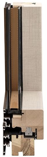 NUSCO Окно из алюминия и дерева с двойным остеклением Sintesyw70 sun-id-1459923 - Вид №2