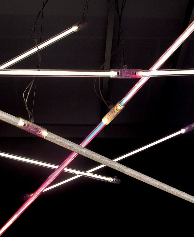 Люминесцентная подвесная лампа из поликарбоната Martinelli Luce Шанхай ARCH-00110281 - Вид №8