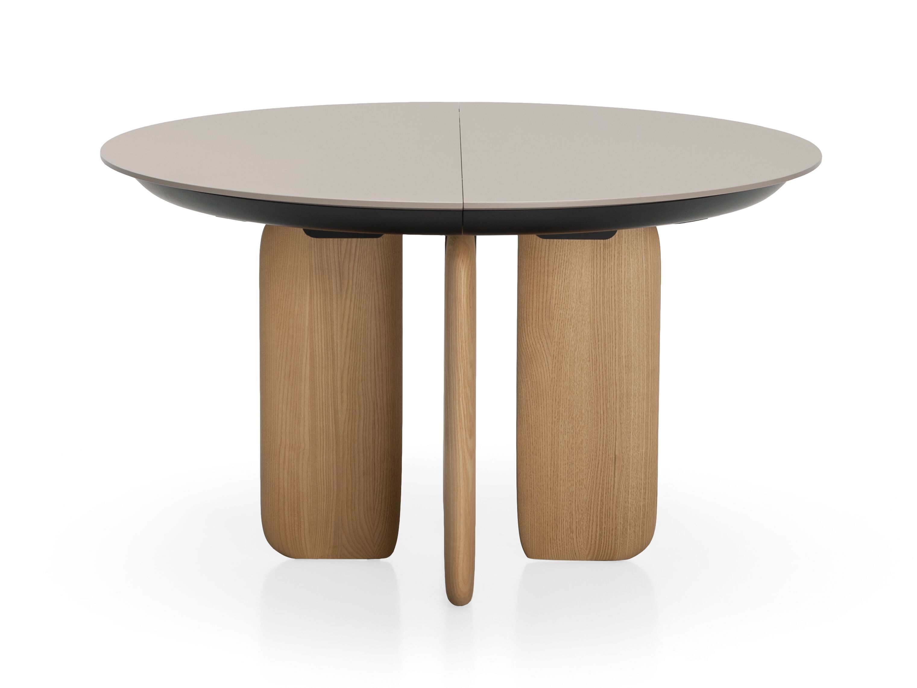 Круглый выдвижной стол из МДФ Kristalia лопата ARCH-00001099