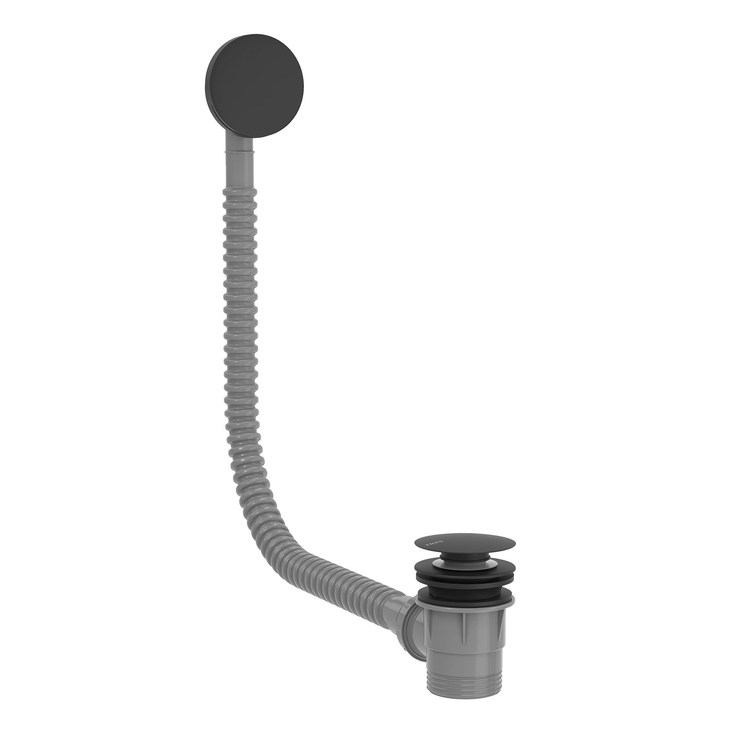 Сливной клапан Click-clack с переливом для ванны-03453420NM TRES Drain