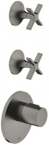 36503979-99_1_36607809-99_2 Xtool термостатный модуль с 2 вентилями - dark platinum matt Dornbracht VAIA