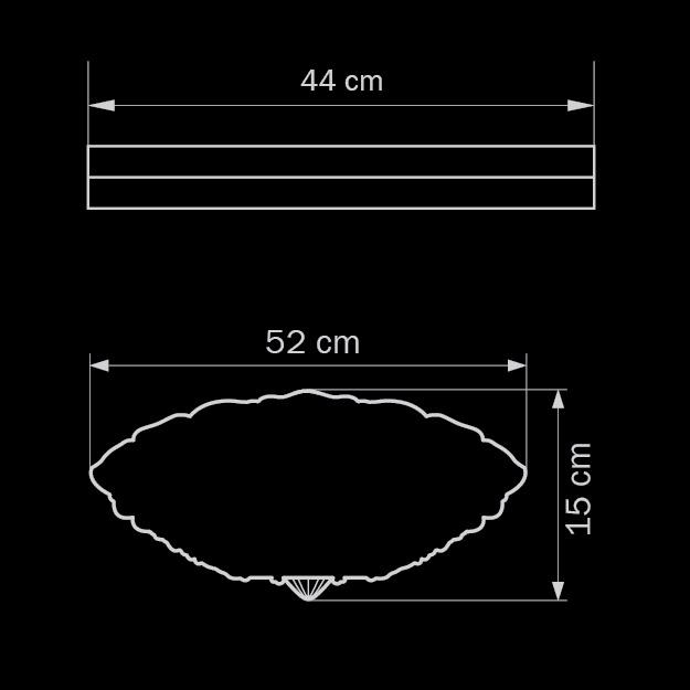 Потолочный светильник Lightstar Murano 604104 Зеленый LIGHTSTAR ДИЗАЙНЕРСКИЕ, MURANO 073574 Зеленый;прозрачный  - Вид №1