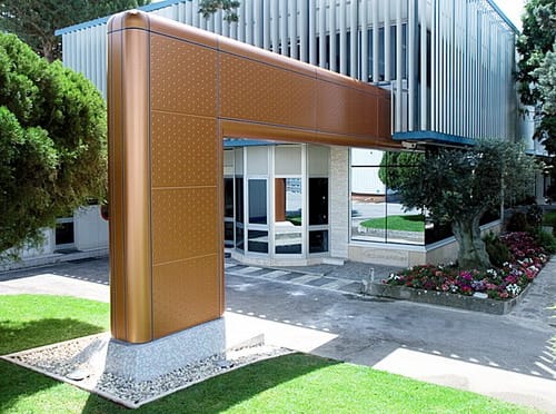 Изолированная металлическая панель для фасада ELCOM SYSTEM ТЕРМОПАРЕТЫ® ARCH-00063678 - Вид №28