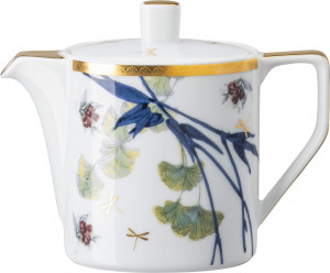 10654598 Rosenthal Молочник Rosenthal Турандот 230мл, фарфор, белый, золотой кант Фарфор