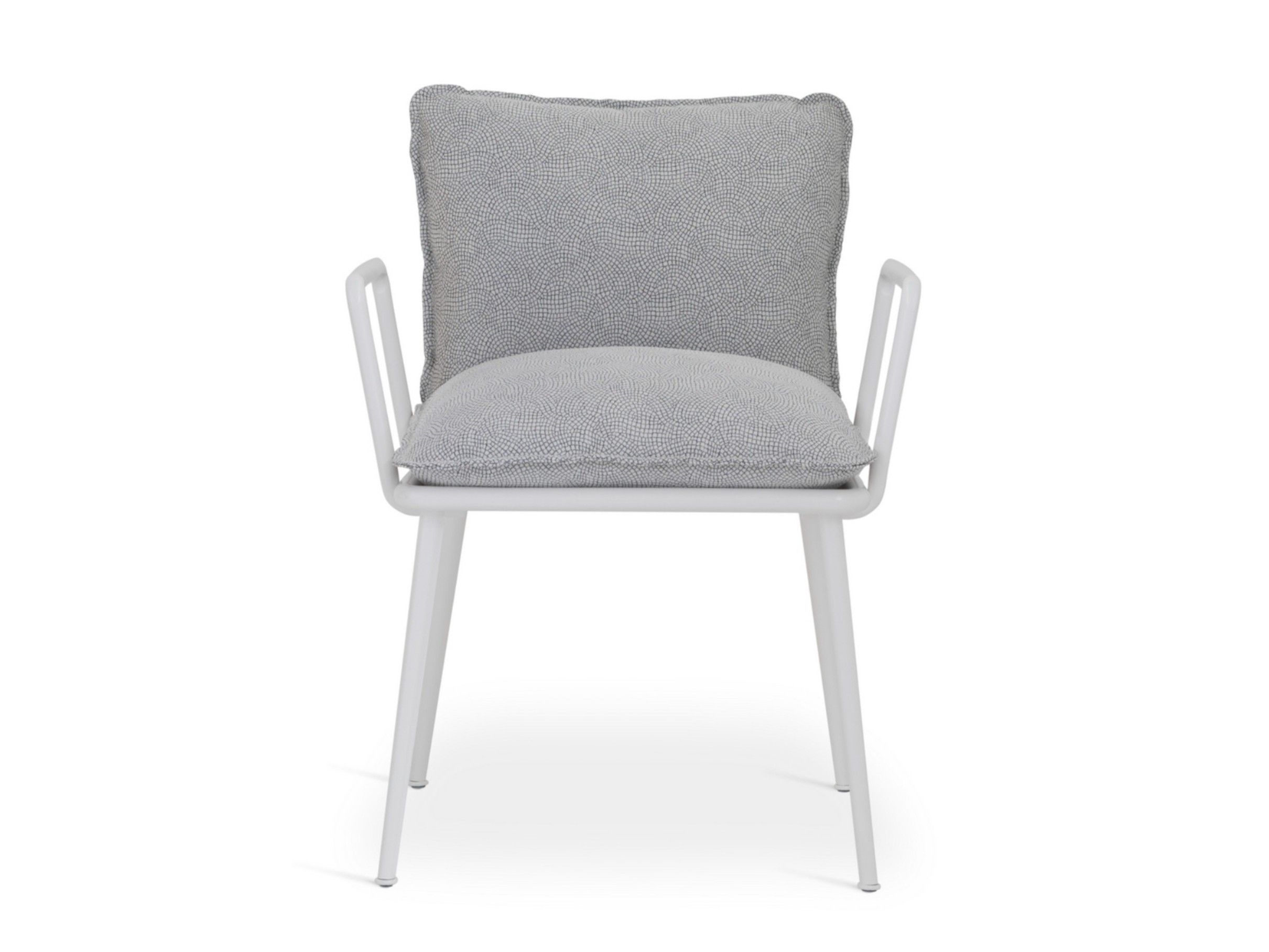 Тканевый мягкий садовый стул с подлокотниками Sicis Lipari ARCH-00042901 - Вид №4