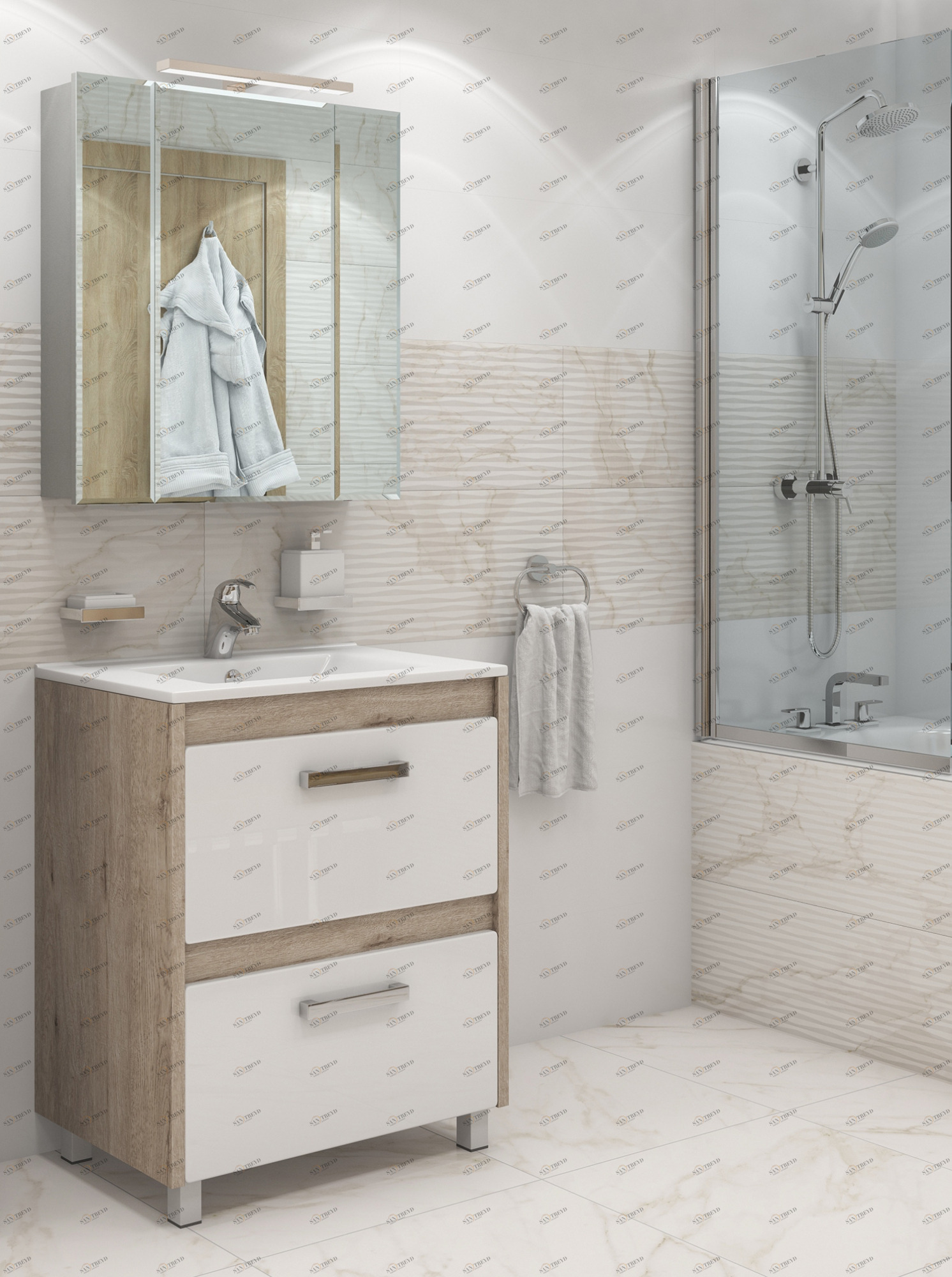 Kolombo 700 белый Santreyd sun-id-665206