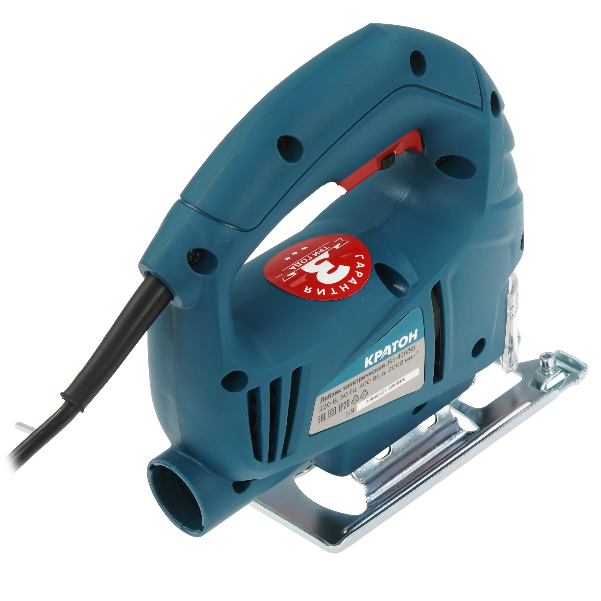 Электрический лобзик Кратон JSE-400/55 9145695 STDN-0029666 - Вид №1