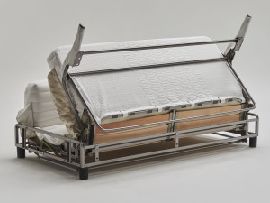 Двуспальный диван-кровать из ткани