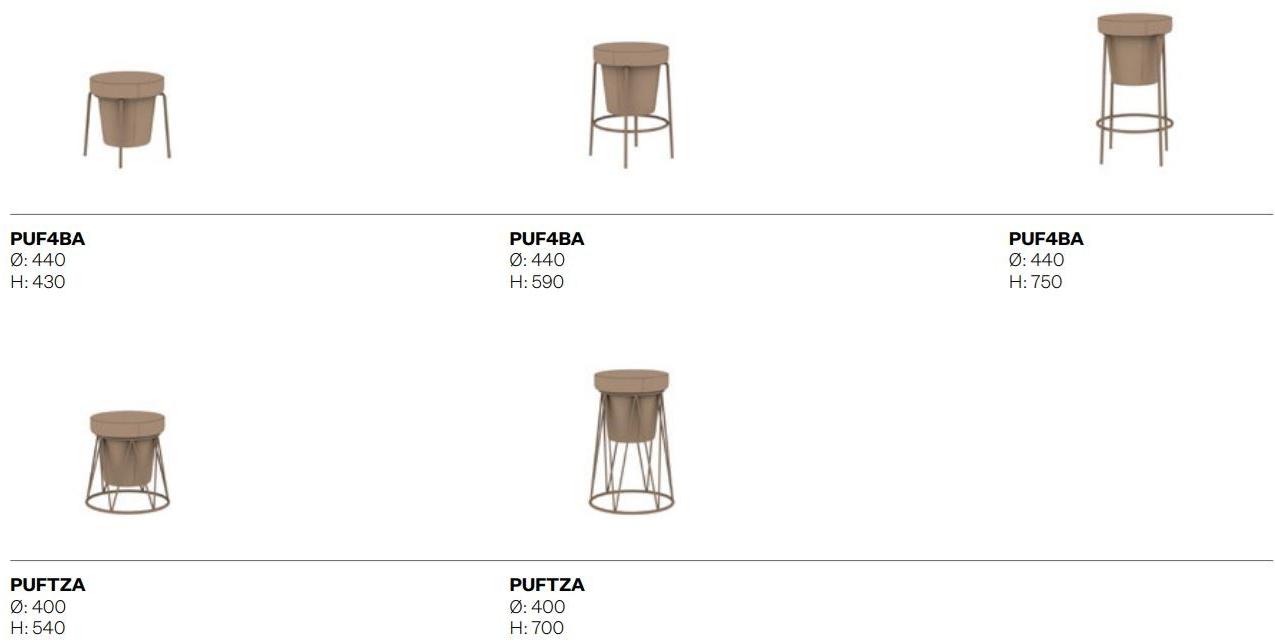 Ersa Высокий табурет из ткани Carnival sun-id-1407927 - Вид №1