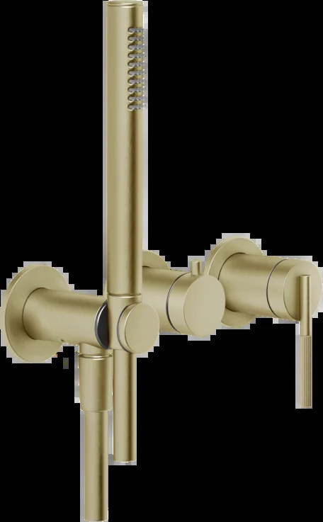 Смеситель для душа 63545 727 Gessi Ingranaggio ЛАТУНЬ МАТОВАЯ PVD