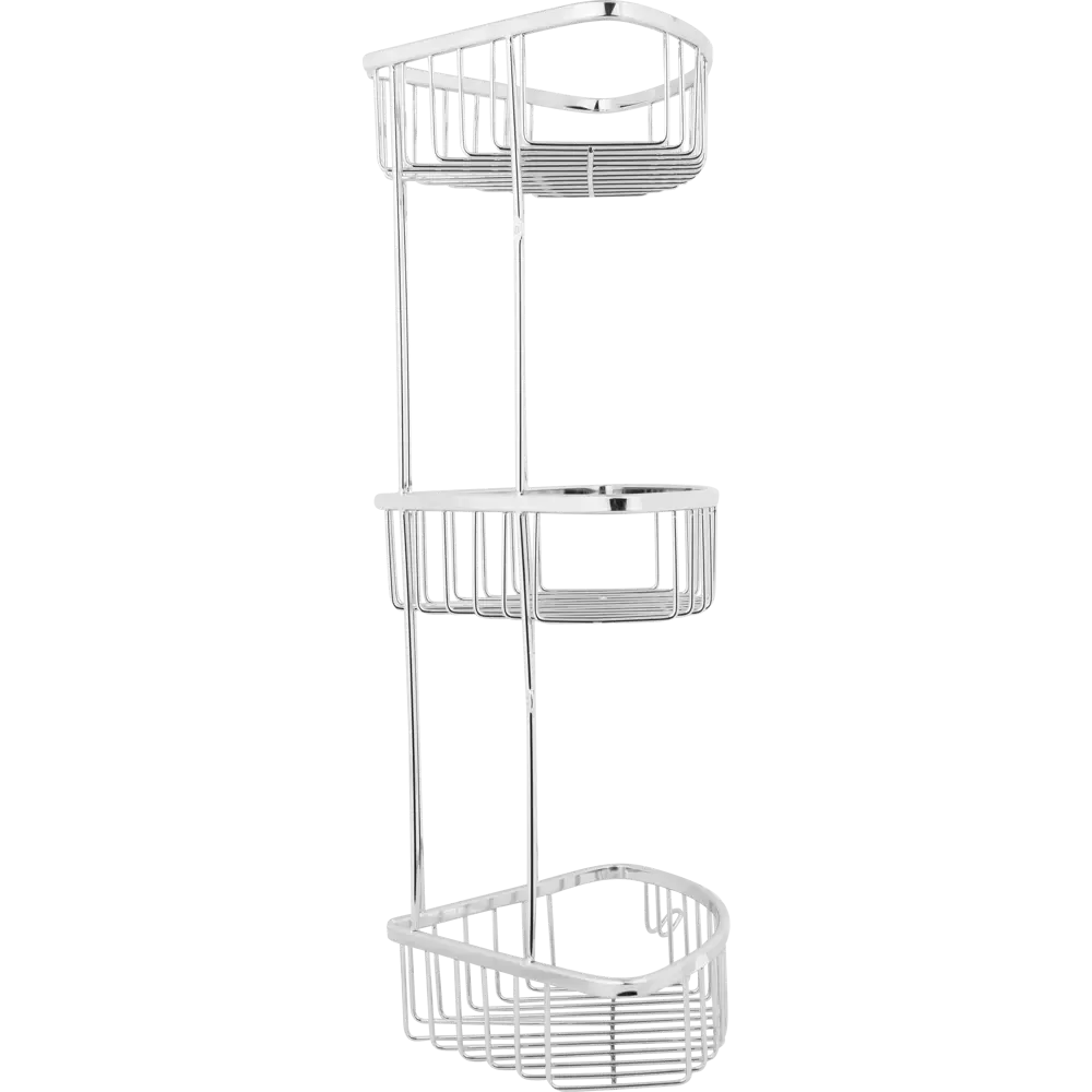 Полка для ванной комнаты Verran трёхъярусная, 25x54.5x19 см STLM-2034483 - Вид №2