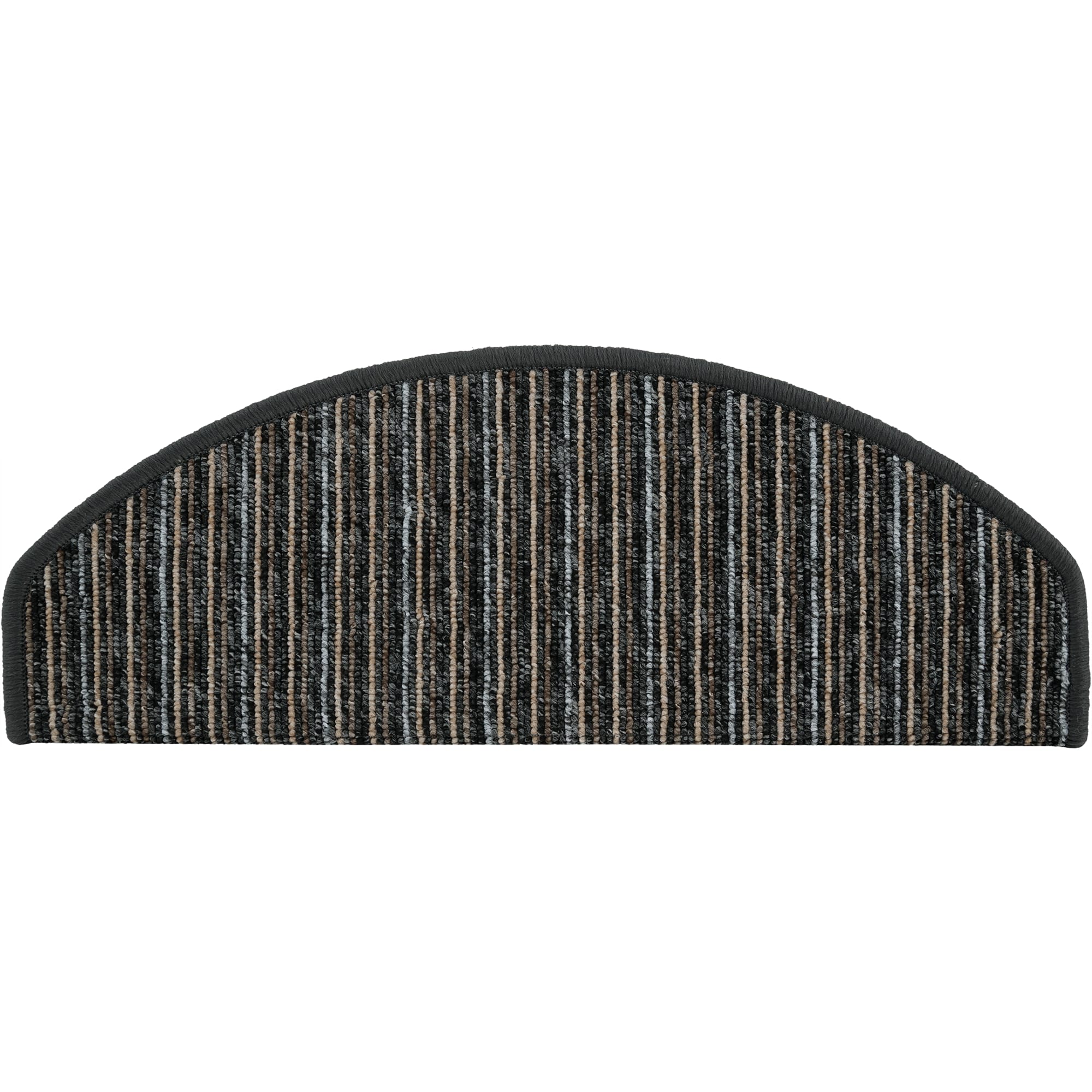 82375918 Коврик для ступеней «Praga Step» 24x65 см полипропилен цвет антрацит Santreyd 