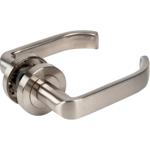 Дверные ручки Inspire Lena ЦАМ без запирания цвет никель