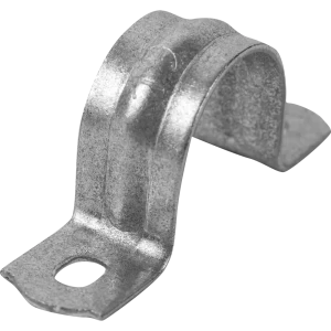 Скоба двухлапковая IEK D15 мм оцинкованная 10 шт. 18550529 STLM-2044484