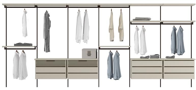JESSE Модульная гардеробная sun-id-1471199 - Вид №3