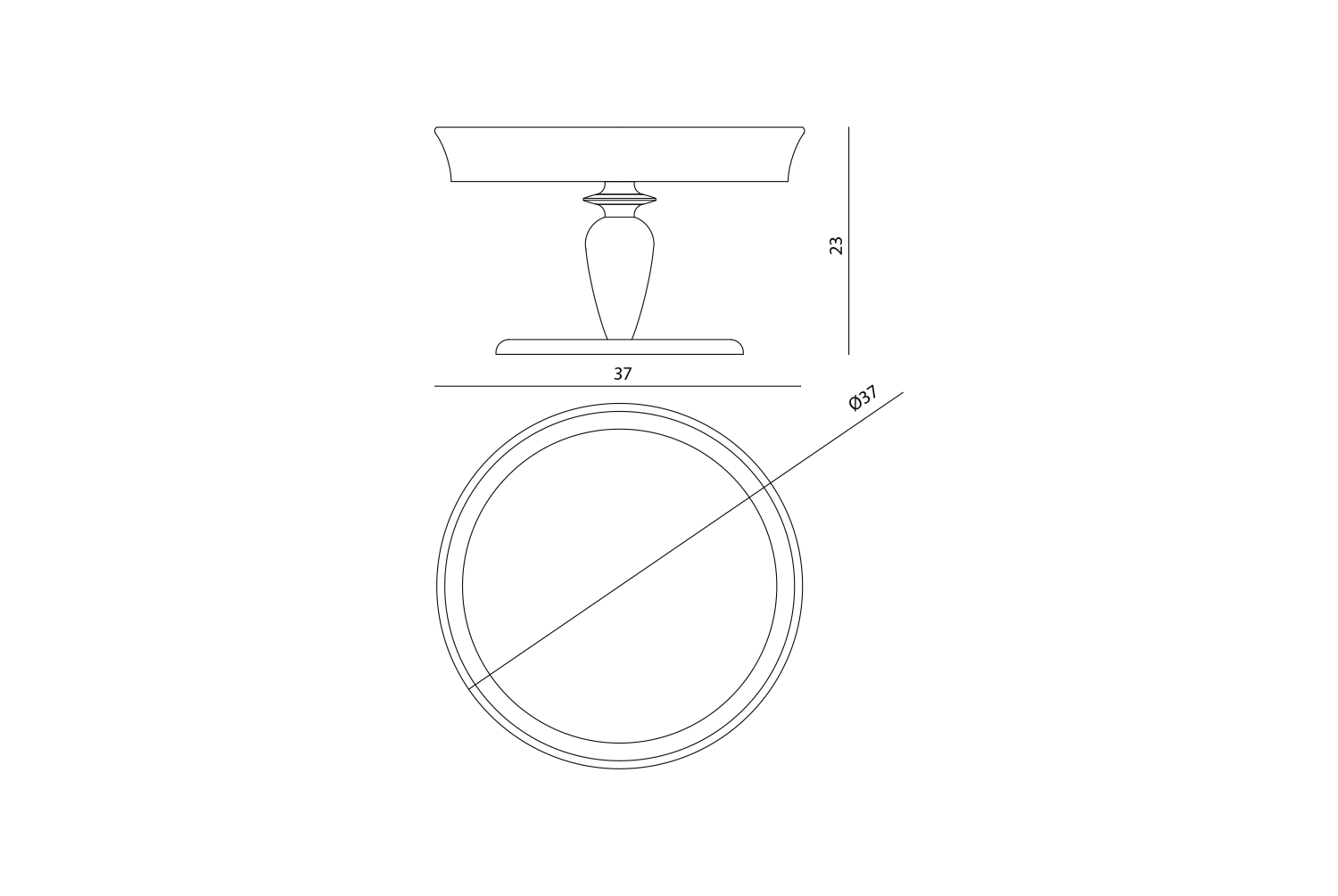 Nibelung Ваза с фруктами Visionnaire  - Вид №5