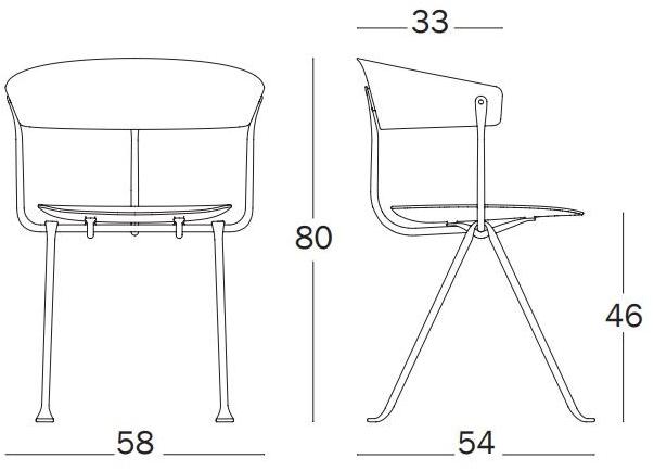 Magis Стул из ткани Officina sun-id-1429173 - Вид №7