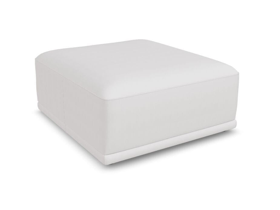 Кожаный квадратный пуф Natuzzi Italia Dorian ARCH-00144557 - Вид №1