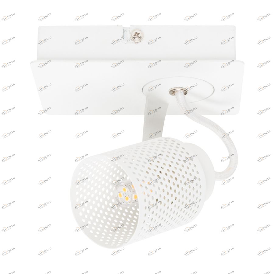 Светильник Спот Sandy-1 белый White Label Living 5500616
