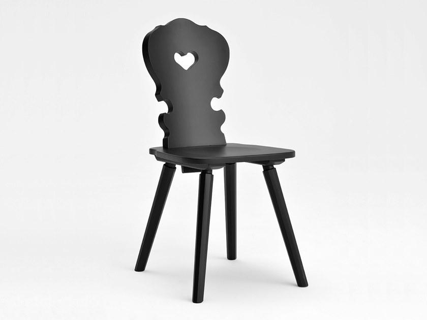 SIPA Стул из лакированного дерева Vienna sun-id-1398003 - Вид №2