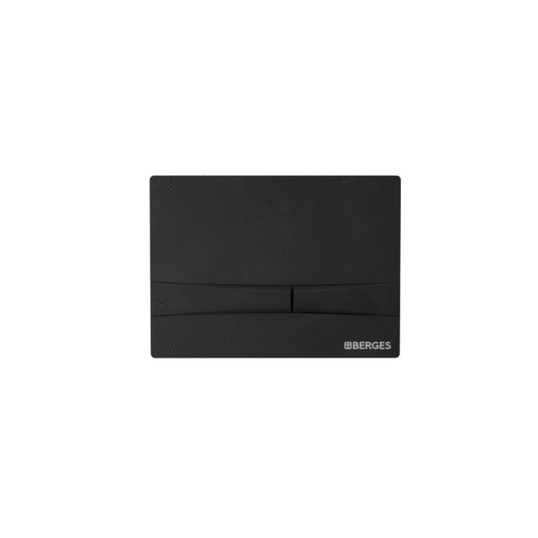 040255 Инсталляция BERGES для скрытого монтажа NOVUM с кнопкой F5 Soft Touch черная  Berges NOVUM D3  - Вид №2