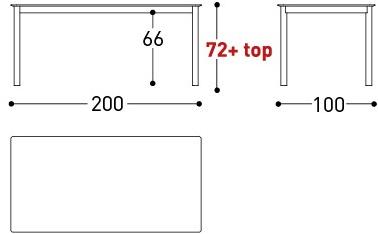 Varaschin Прямоугольный садовый стол System 244t1 - Вид №3