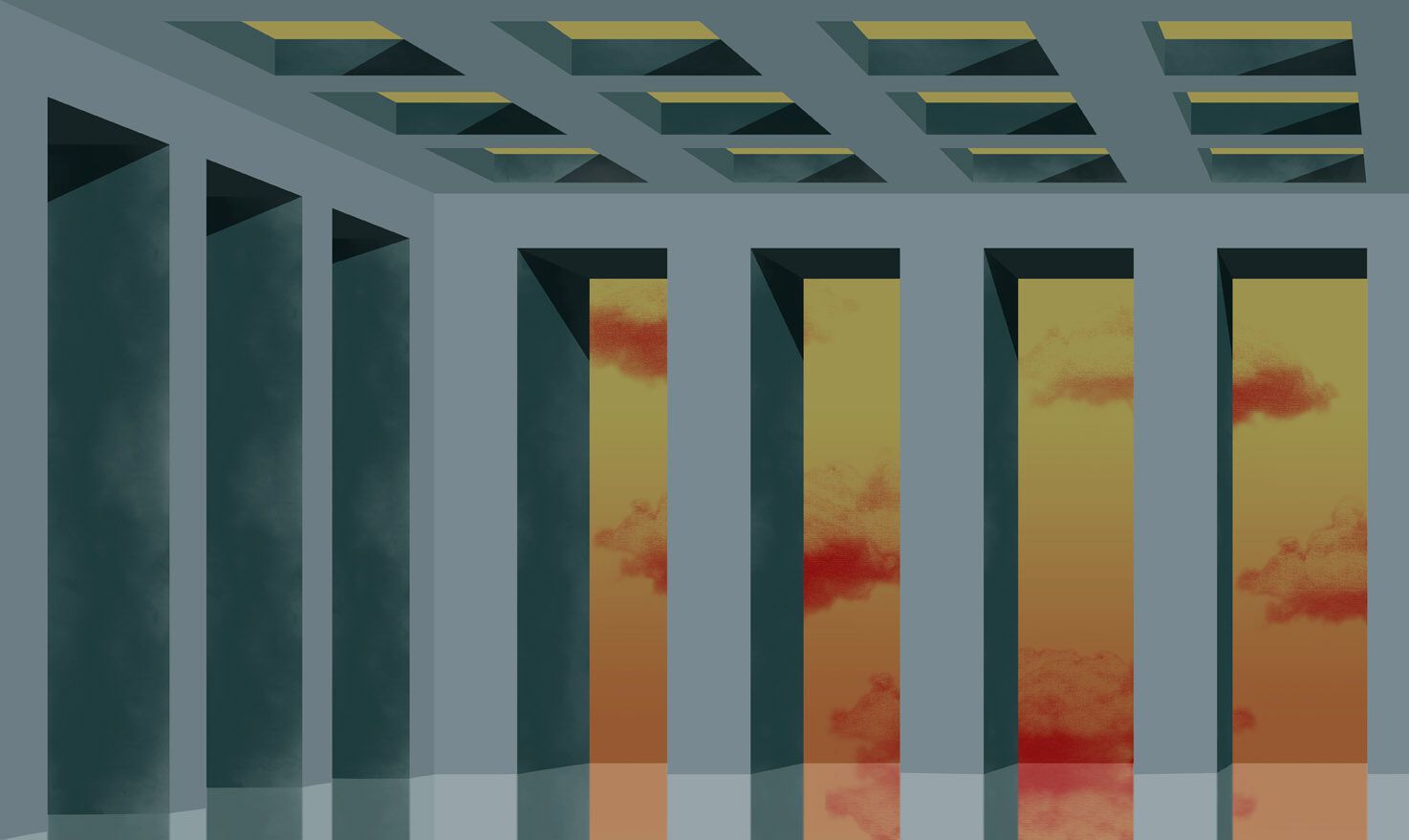 Обои с рисунком Jannelli&Volpi CLOISTER ARCH-00010909 - Вид №2