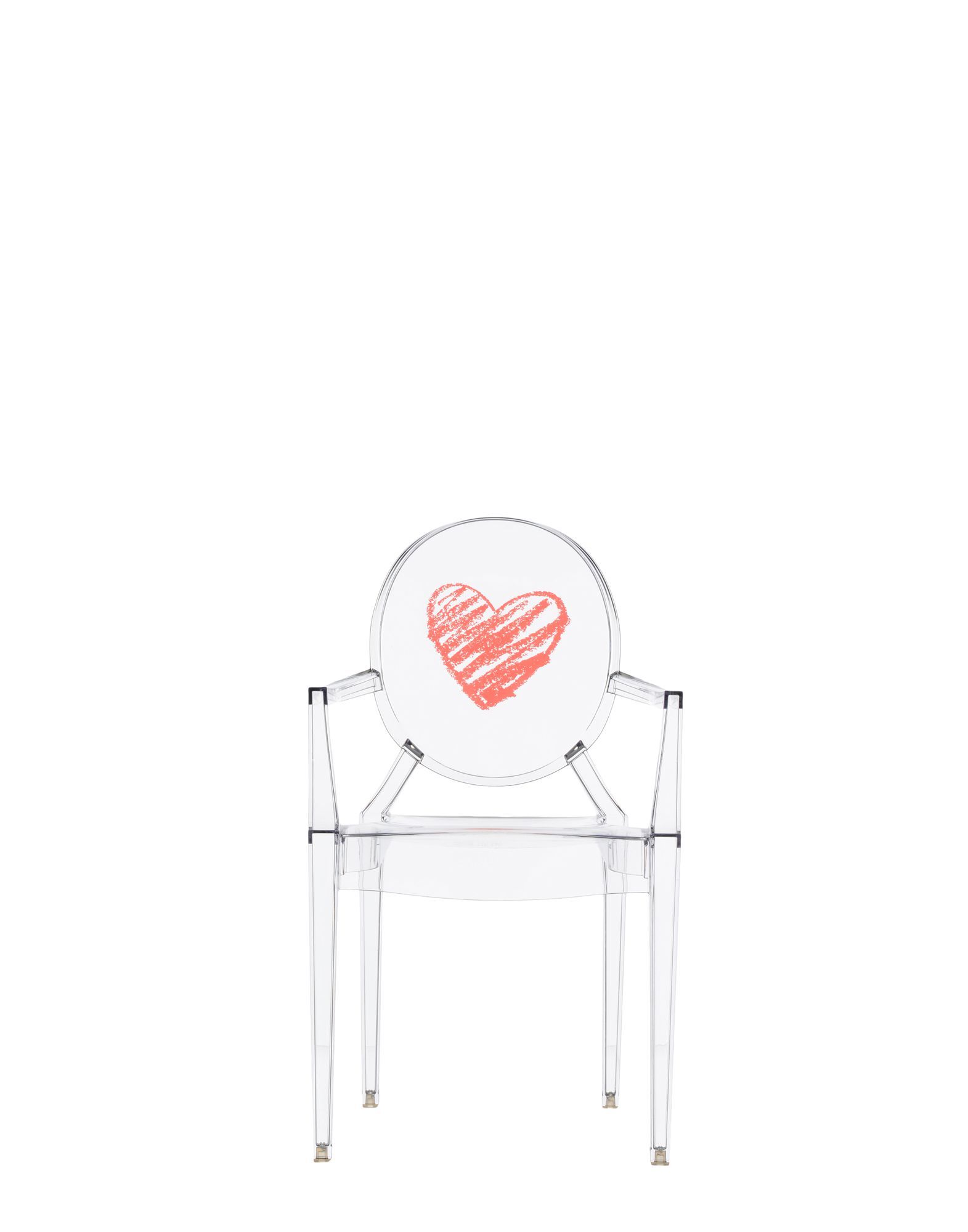 Детский стул из поликарбоната с подлокотниками Kartell Ghost ARCH-00143264 - Вид №6