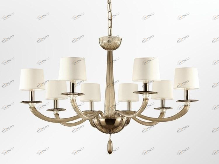 MULTIFORME Люстра из муранского стекла  Lp0370-8-f4v 