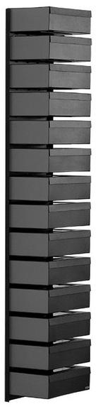 Wissmann raumobjekte Подвесной шкаф для обуви из лакированной стали  595  - Вид №7