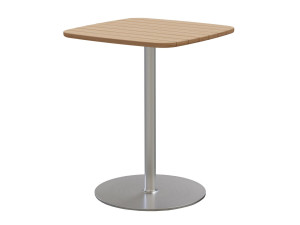 Квадратный журнальный столик из тикового дерева